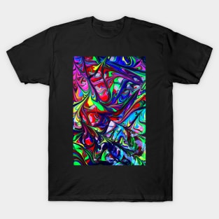 Abstract abstract painting art artistic T-Shirt